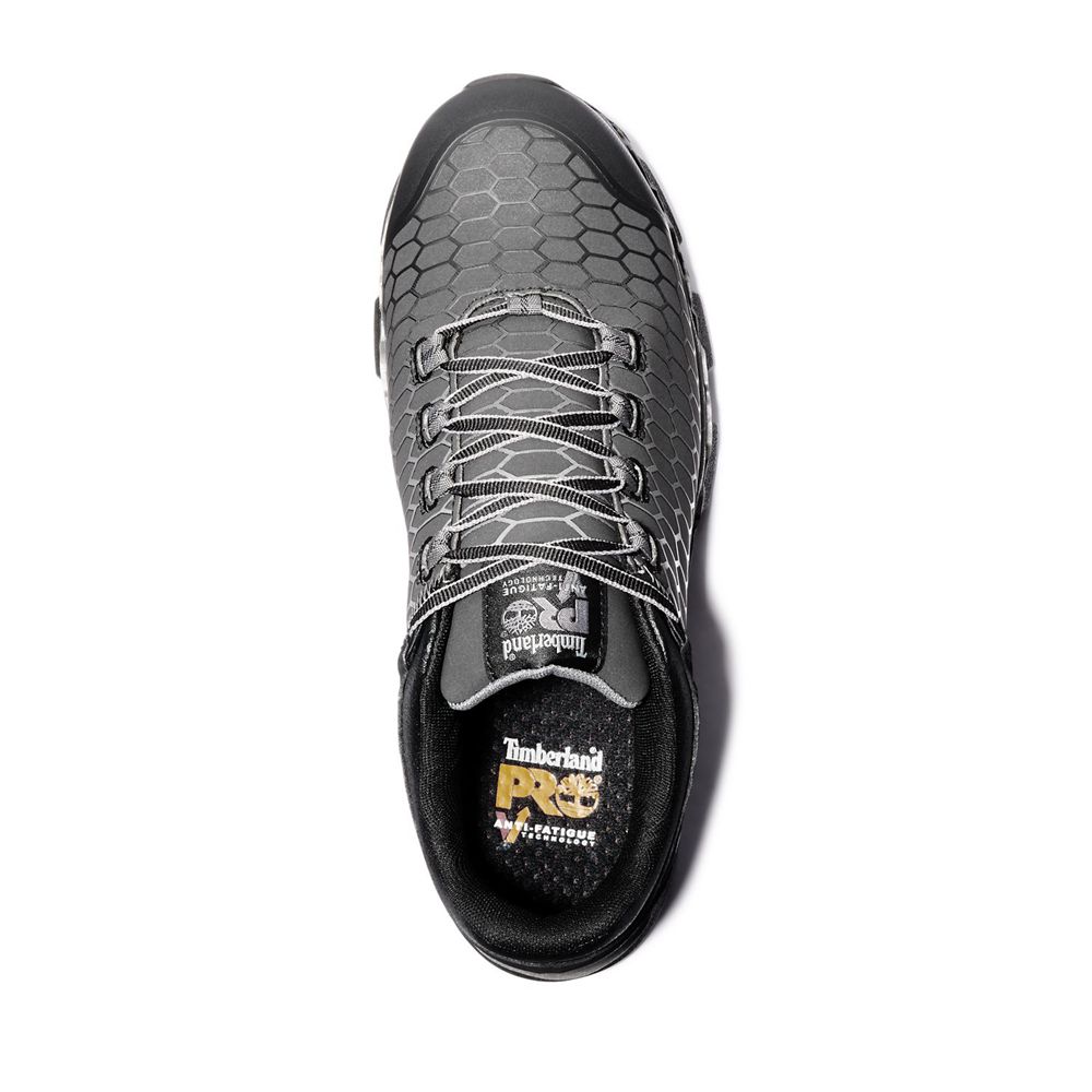 Pantofi De Lucru Timberland Barbati Negrii/Gri - Pro® Powertrain Sport Alloy Toe Eh - Romania - EILB